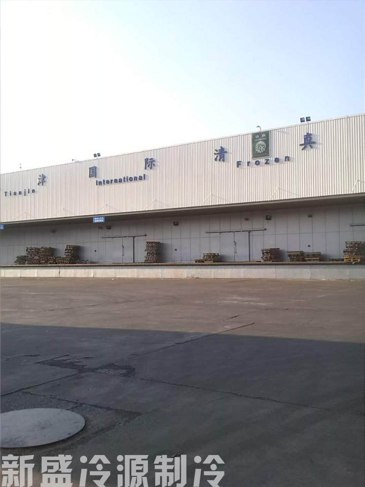 清真餐饮冷库建造案例现场